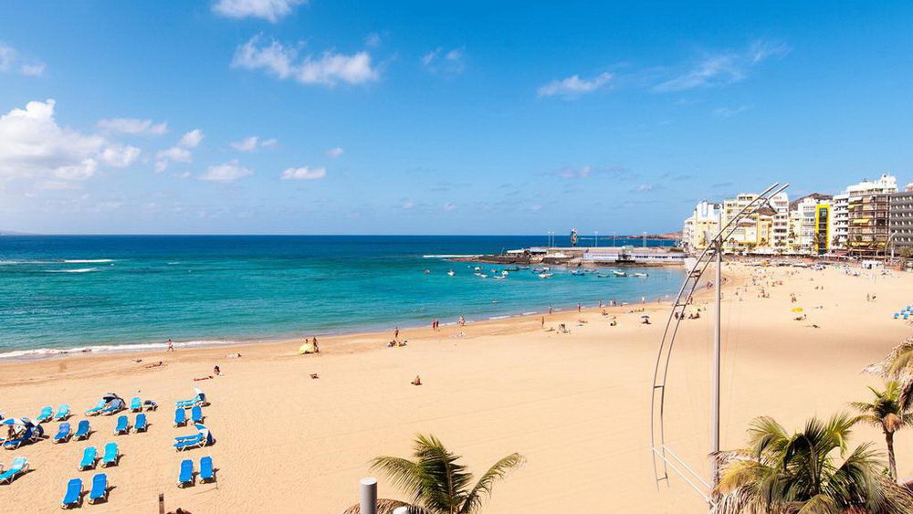 Beach of Playa de Las Canteras