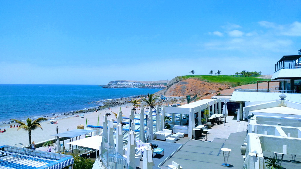Beach of Meloneras gran canaria